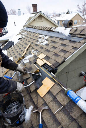 Roof leak repair