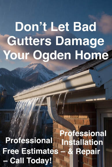 Seamless gutter installation